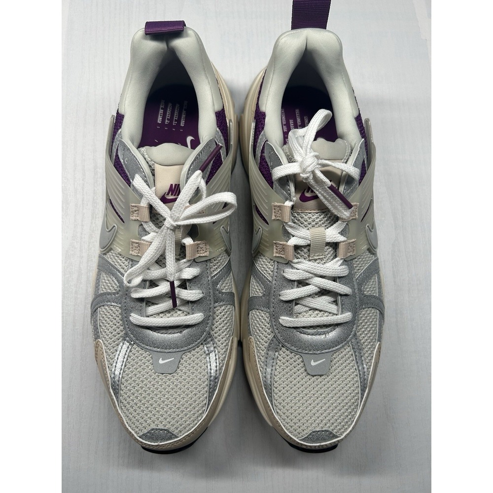 Nike V2K Run Premium Light Bone Viotech Women - Size 11- HF4305 072 - New/No Lid - Picture 3 of 5